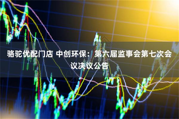骆驼优配门店 中创环保：第六届监事会第七次会议决议公告