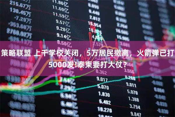 策略联盟 上千学校关闭，5万居民撤离，火箭弹已打5000发!泰柬要打大仗？