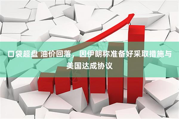 口袋超盘 油价回落，因伊朗称准备好采取措施与美国达成协议